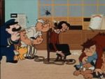 Popeye triomphant des bandits