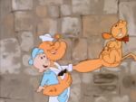 Popeye, Mimosa et Eugène